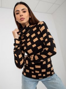 Bluzka-LK-BZ-509197.53P-czarny rozmiar - S/M