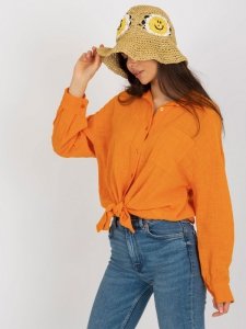 Koszula-TW-KS-BI-26698.50-pomarańczowy rozmiar - XL