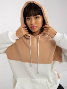 Bluza-AP-BL-AP-3001.98P-beżowy rozmiar - XL