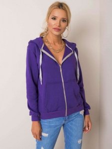 Bluza-RV-BL-5769.99P-ciemny fioletowy rozmiar - S