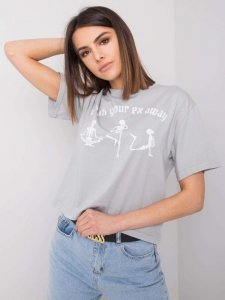 T-shirt-157-TS-0086.59P-szary rozmiar - S