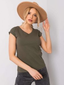 T-shirt-RV-TS-6108.04-khaki rozmiar - S