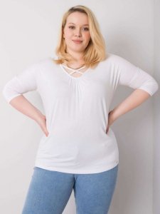 Bluzka-RV-BZ-6329.43P-biały rozmiar - 2XL