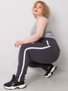Spodnie dresowe-RV-DR-6643.95-grafitowy rozmiar - 3XL