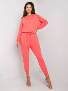Spodnie dresowe-FA-DR-6388-1.91-koralowy rozmiar - L/XL
