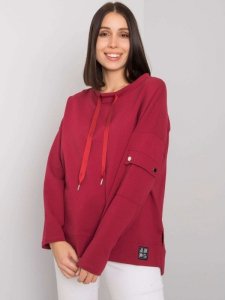 Bluzka-RV-BZ-7228.64-bordowy rozmiar - ONE SIZE