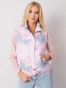 Kamizelka-DHJ-KZ-1855.30X-szaro-różowy rozmiar - 2XL
