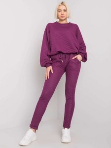 Komplet-RV-KMPL-7448.28-ciemny fioletowy rozmiar - L/XL