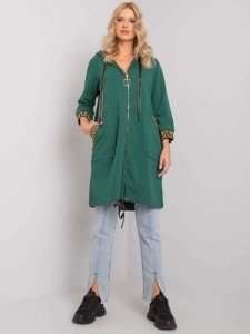 Bluza-RV-BL-6792.02P-ciemny zielony rozmiar - S/M