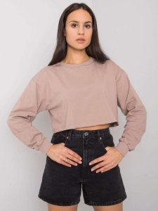 Bluzka-RV-BZ-7309.54-ciemny bezowy rozmiar - S/M