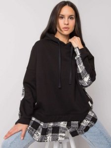 Bluza-RV-BL-7312.14-czarno-biały rozmiar - S/M