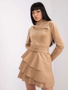 Bluzka-DHJ-BZ-6561.09P-camelowy rozmiar - ONE SIZE