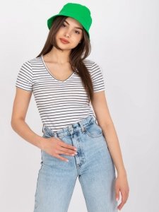 Bluzka-TW-BZ-BL-005.39X-biało-czarny rozmiar - XL