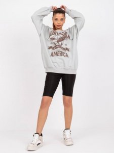 Bluza-FA-BL-7667.84P-jasny szary rozmiar - ONE SIZE
