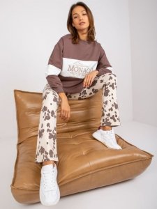 Bluza-FA-BL-7629.19P-brązowy rozmiar - ONE SIZE