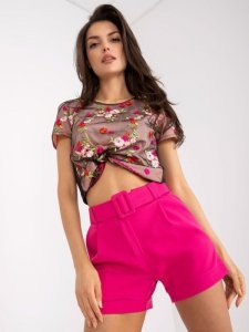 Szorty-DHJ-SN-15776.01P-fuksjowy rozmiar - 2XL