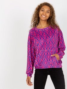 Bluza-RV-BL-8188.50-różowy rozmiar - S/M
