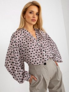 Koszula-LK-KS-509017.64-ciemny różowy rozmiar - L/XL