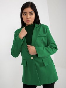 Marynarka-DHJ-MA-15556.22X-zielony rozmiar - M