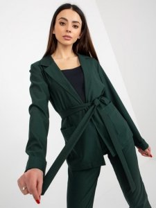 Marynarka-LK-MA-507798-1.15P-ciemny zielony rozmiar - 40