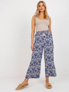 Spodnie-D73770R62237A-ciemny niebieski rozmiar - S