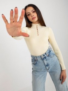 Bluzka-BA-BZ-2302.97P-jasny beżowy rozmiar - ONE SIZE