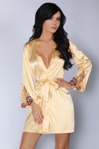 Szlafrok Parllie LC 90393-1 Sunglow X Collection Yellow Żółty LivCo Corsetti Fashion rozmiar - L/XL