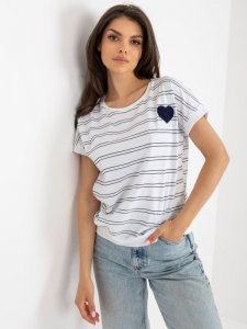 Bluzka-RV-BZ-8619.94-biało-granatowy rozmiar - L/XL