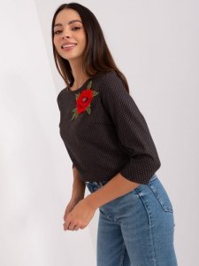 Bluzka-LK-BZ-506494.50P-czarny rozmiar - 36