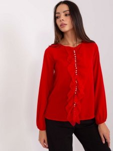 Bluzka-LK-BZ-506673.36-czerwony rozmiar - 38