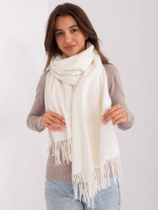 Szalik-AT-SZ-23185.93P-ecru rozmiar - ONE SIZE