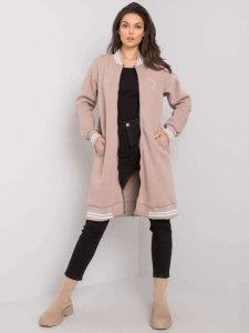 Bluza-RV-BL-7350.28-ciemny bezowy rozmiar - S/M