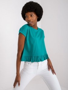 T-shirt-TW-TS-1053.21X-ciemny zielony rozmiar - XL