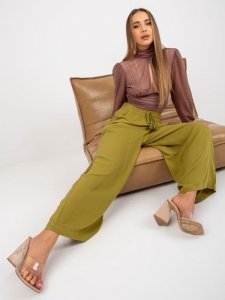Spodnie-D73761M62237A-oliwkowy rozmiar - XS