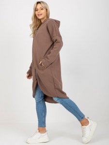 Bluza-RV-BL-4858-1.99P-brązowy rozmiar - S/M
