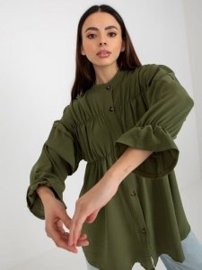 Koszula-TW-KS-BI-2021745.13X-khaki rozmiar - L