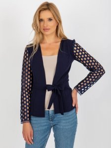 Marynarka-LK-MA-506736.15-granatowy rozmiar - 42