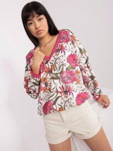 Bluzka-RV-BZ-8117.33-ecru rozmiar - L/XL