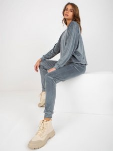 Komplet-RV-KMPL-8436.40-szaro-niebieski rozmiar - L/XL