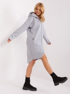 Bluza-RV-BL-4858-2.97P-szary rozmiar - S/M