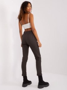 Spodnie dresowe-RV-DR-7517.22-khaki rozmiar - M