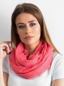 Chustka-AT-CH-14555.34P-koralowy rozmiar - ONE SIZE
