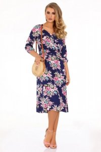 Sukienka Sridevi Navy Blue 85489 rozmiar - S/M