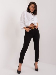 Spodnie jeans-PM-SP-J1285-2.11-czarny rozmiar - XS