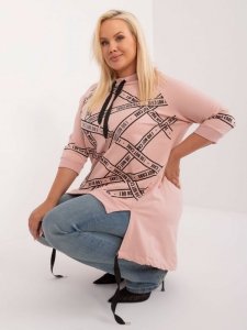 Tunika-RV-TU-7598.94-ciemny różowy rozmiar - ONE SIZE