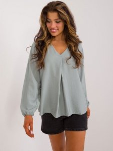 Bluzka-D60082M11180B-khaki rozmiar - M