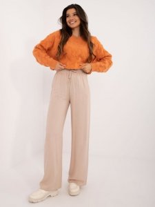 Spodnie-LK-SP-509331.25-beżowy rozmiar - L/XL