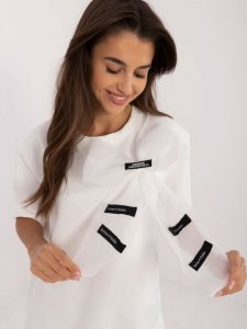Bluzka-LK-BZ-509621-3.54-ecru rozmiar - S/M