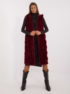 Kamizelka-AT-KZ-2368-1.13-bordowy rozmiar - L/XL