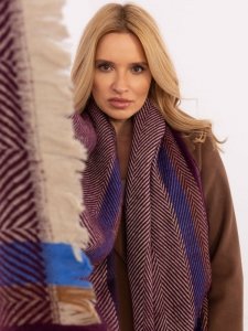 Szalik-AT-SZ-18301.19-bordowy rozmiar - ONE SIZE